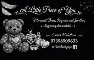 A Little Piece of You business card